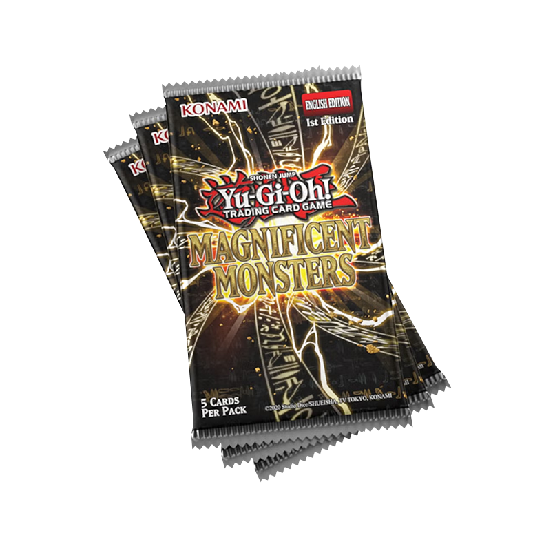 Yu-Gi-Oh! - Magnificent Monsters - Tuck Box (3x Packs) (1st Edition), image 3