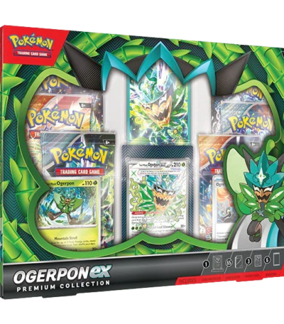 Pokemon TCG - Scarlet & Violet - Ogerpon ex Premium Collection Box