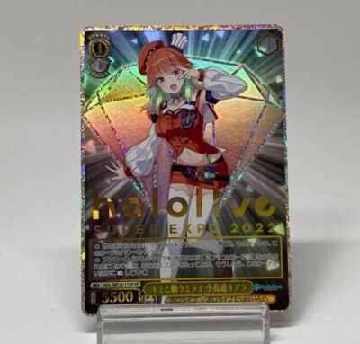Hololive SUPER EXPO 2022 Takanashi Kiara HOL/WE36-11SP SP Foil – Weiss Schwarz Japanese
