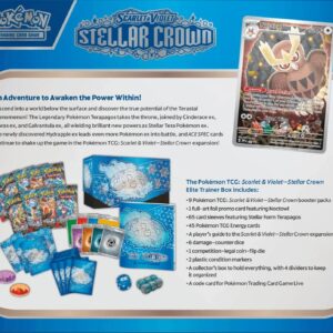 Pokemon TCG - Scarlet & Violet - Stellar Crown - Display Case (10x Elite Trainer Boxes), image 3