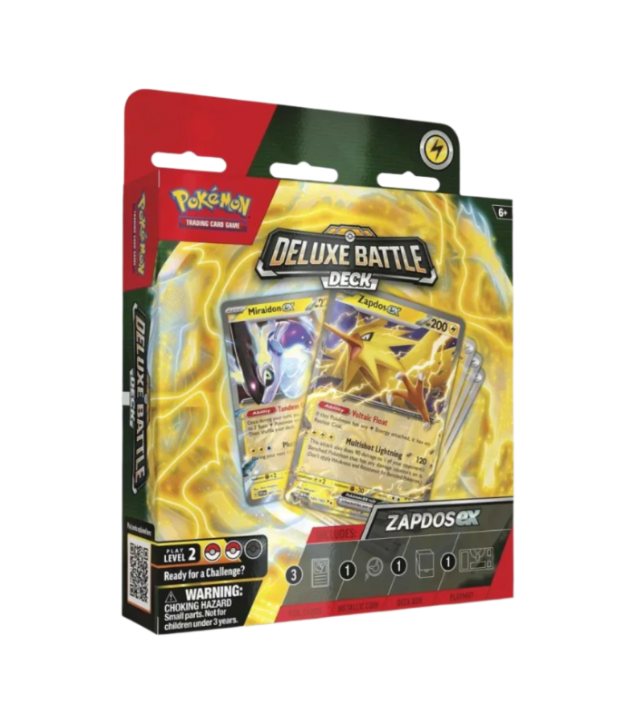 Pokemon TCG - Scarlet & Violet - Deluxe Battle Deck - Zapdos ex