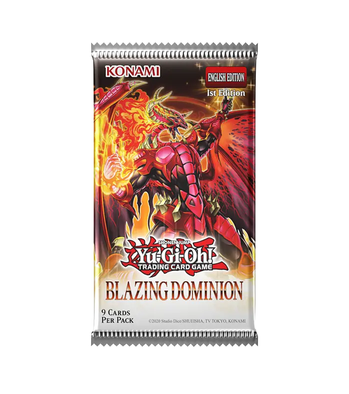 Yu-Gi-Oh! - Blazing Dominion - Booster Pack