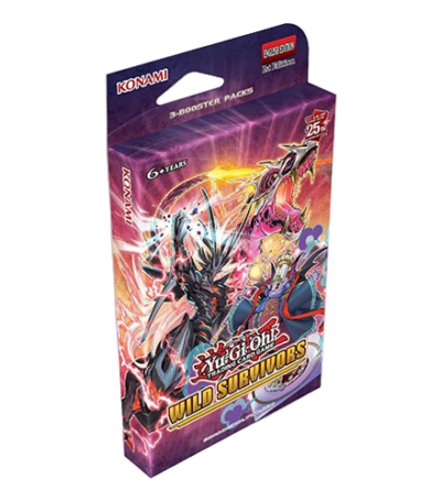 Yu-Gi-Oh! - Wild Survivors - 3-Pack Booster Tuckbox