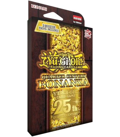 Yu-Gi-Oh! - Quarter Century Bonanza - 3-Pack Booster Tuckbox