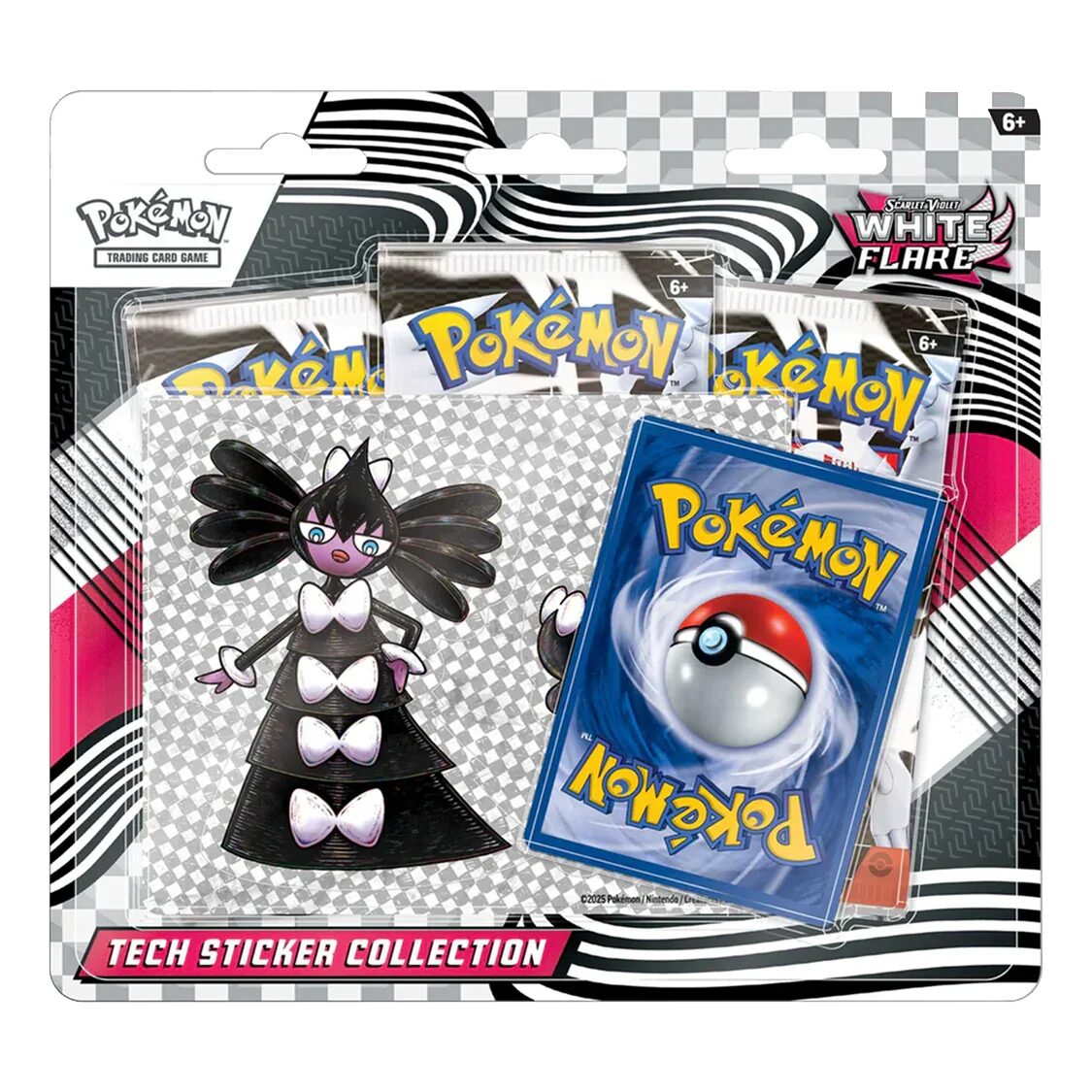 image1_1_6dba9a82-efe9-4351-bf69-27cd04dff43b Pokemon TCG - Scarlet & Violet - White Flare - Tech Sticker Collection - Gothitelle