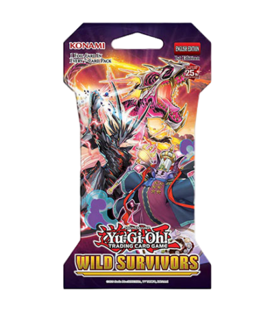Yu-Gi-Oh! - Wild Survivors - Sleeved Booster Pack