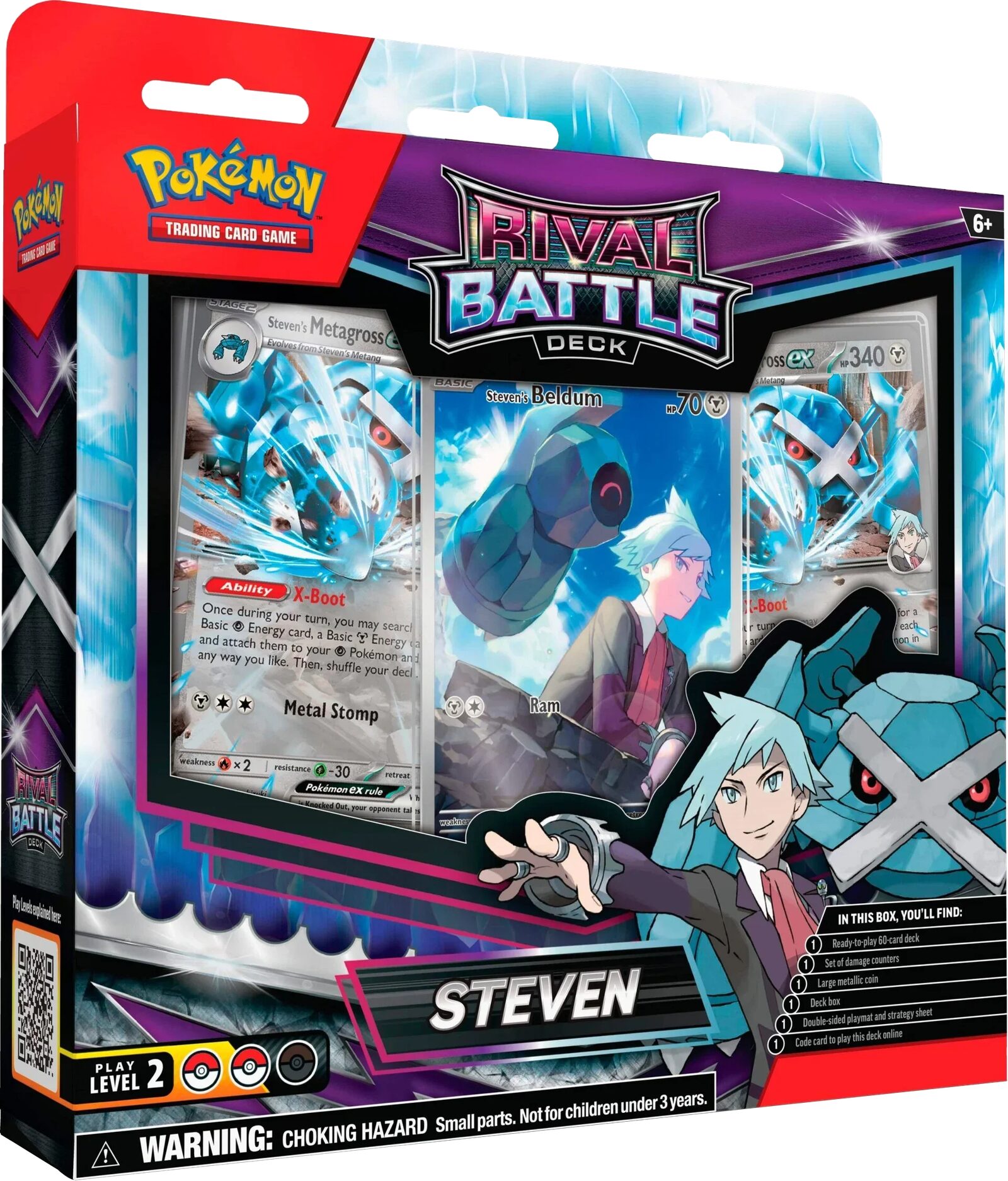 image1_1e5945e7-614f-47b1-b3ca-97d73e8508db Pokemon TCG - Scarlet & Violet - Rival Battle Deck - Steven