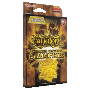 Yu-Gi-Oh! - Quarter Century Stampede - 3-Pack Booster Tuckbox