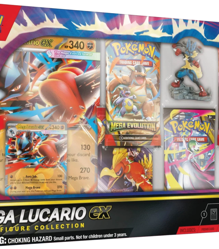 Pokemon TCG - Mega Evolution - Mega Lucario ex Figure Collection