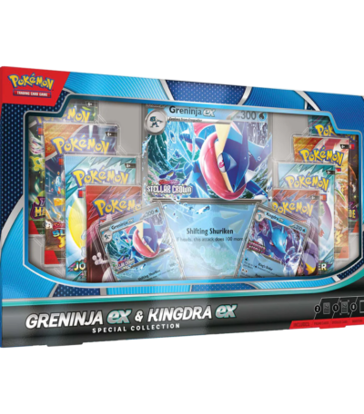 Pokemon TCG - Scarlet & Violet - Greninja ex & Kingdra ex Special Collection Box