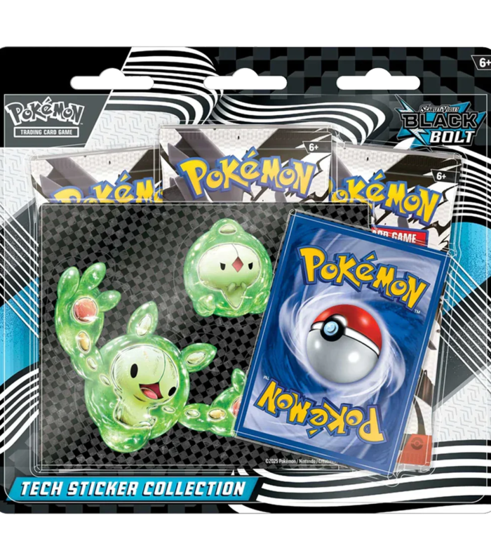 Pokemon TCG - Scarlet & Violet - Black Bolt - Tech Sticker Collection - Reuniclus