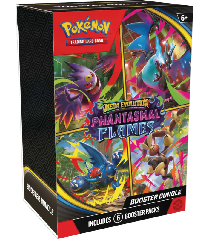 Pokemon TCG - Mega Evolution - Phantasmal Flames - Booster Bundle