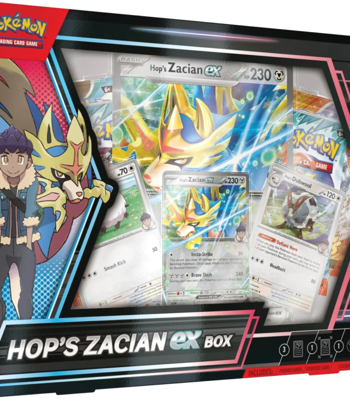 Pokemon TCG - Scarlet & Violet - Hop's Zacian ex Collection Box