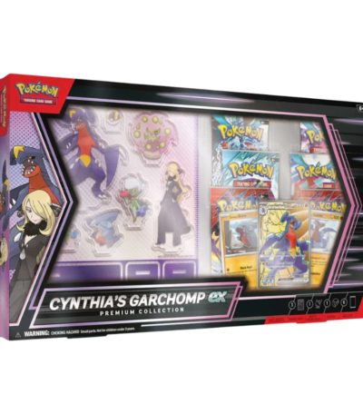 Pokemon TCG - Scarlet & Violet - Cynthia’s Garchomp ex Premium Collection Box