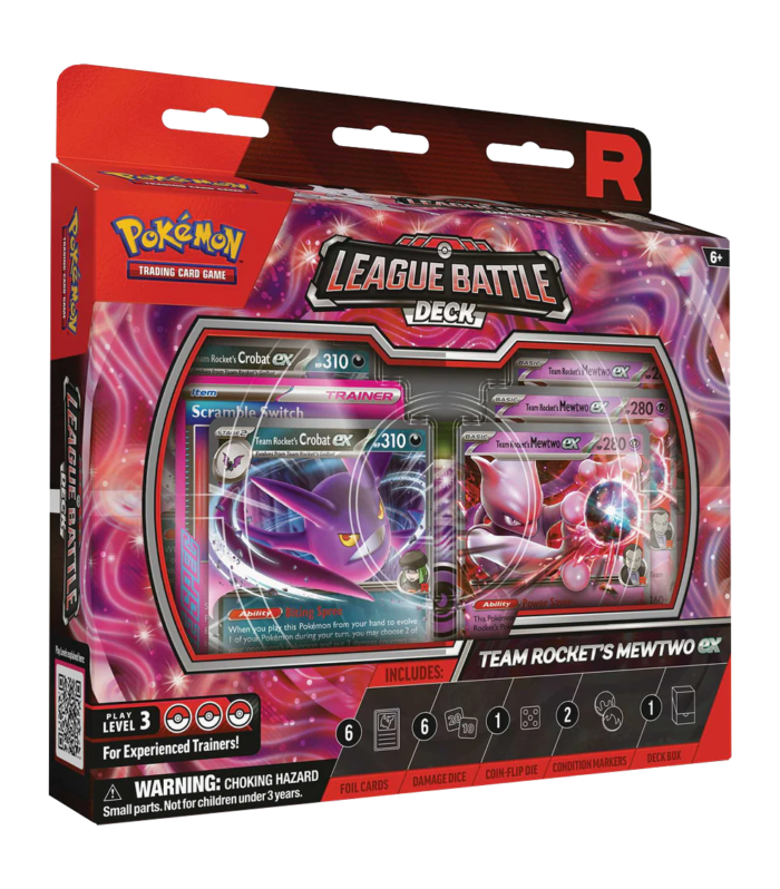 Pokemon TCG - Scarlet & Violet - League Battle Deck - Team Rocket's Mewtwo ex