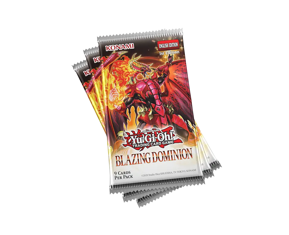 Yu-Gi-Oh! - Blazing Dominion - Booster Pack, image 2