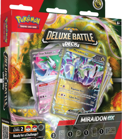Pokemon TCG - Scarlet & Violet - Miraidon Ex Deluxe Battle Deck