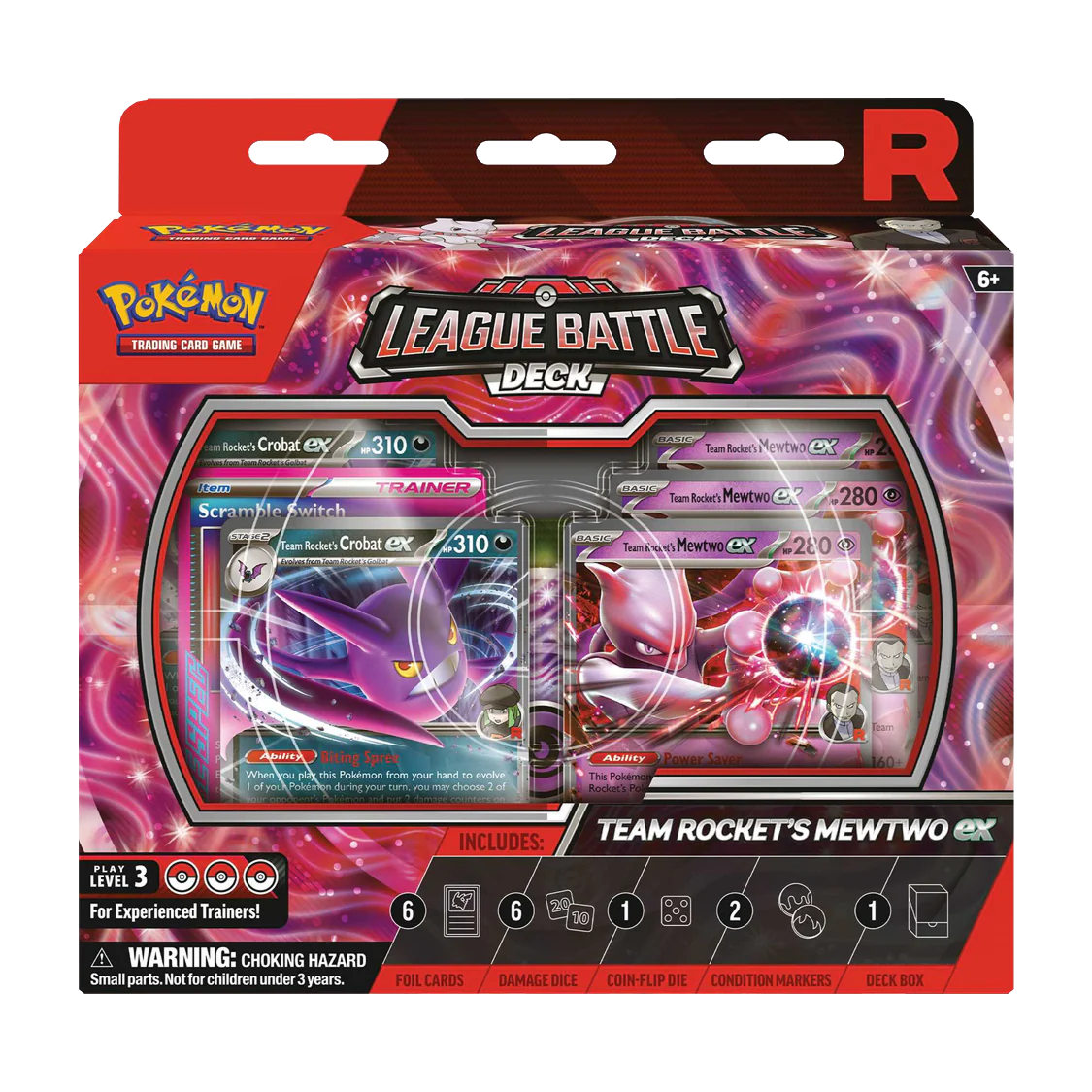 Pokemon TCG - Scarlet & Violet - League Battle Deck - Team Rocket’s Mewtwo ex, image 2