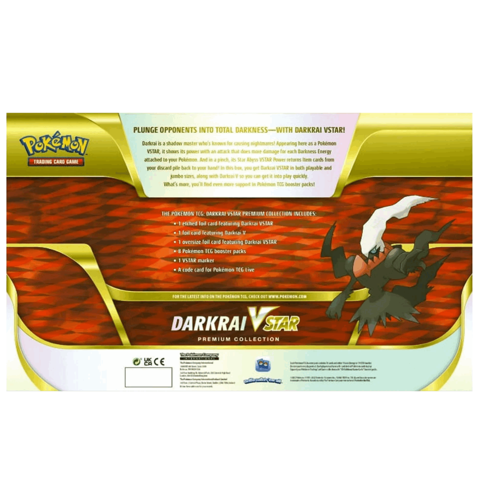 Pokemon TCG - Sword & Shield - Darkrai V Star Premium Collection Box, image 2