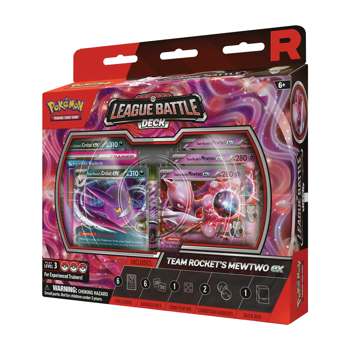 Pokemon TCG - Scarlet & Violet - League Battle Deck - Team Rocket’s Mewtwo ex, image 3