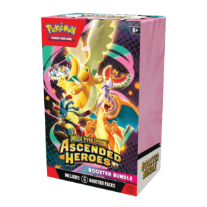 Pokemon TCG - Mega Evolution - Ascended Heroes - Booster Bundle
