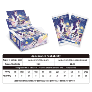 Kayou - My Little Pony - Friendship Eternal Cards Series 02 (Rainbow Edition) - Booster Box (20x Packs), image 3