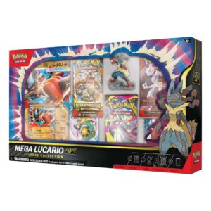 Pokemon TCG - Mega Evolution - Mega Lucario ex Figure Collection Box, image 3