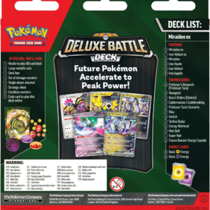 Pokemon TCG - Scarlet & Violet - Miraidon Ex Deluxe Battle Deck, image 2