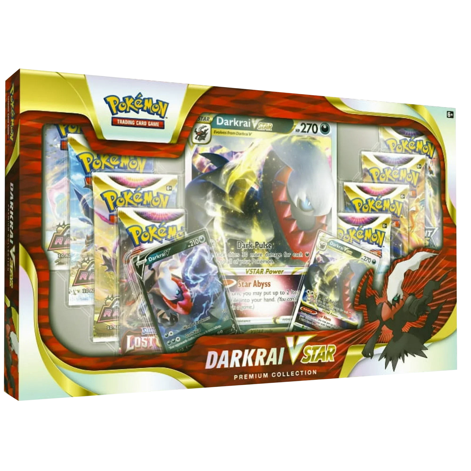 Pokemon TCG - Sword & Shield - Darkrai V Star Premium Collection Box, image 4