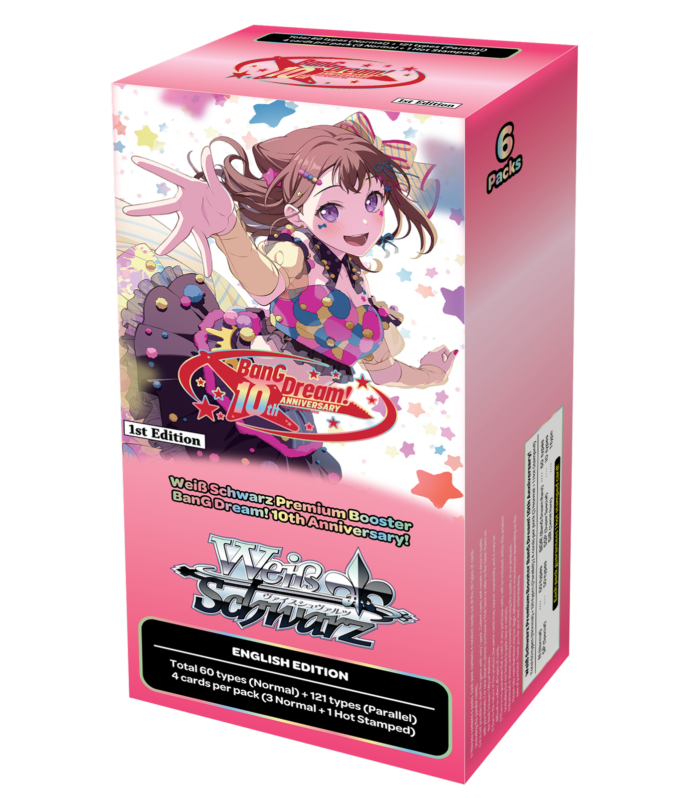 Weiss Schwarz - BanG Dream! 10th Anniversary! - Premium Booster Box (6x Packs)