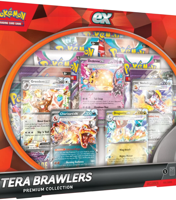 Pokemon TCG - Scarlet & Violet -  Tera Brawlers Premium Collection Box