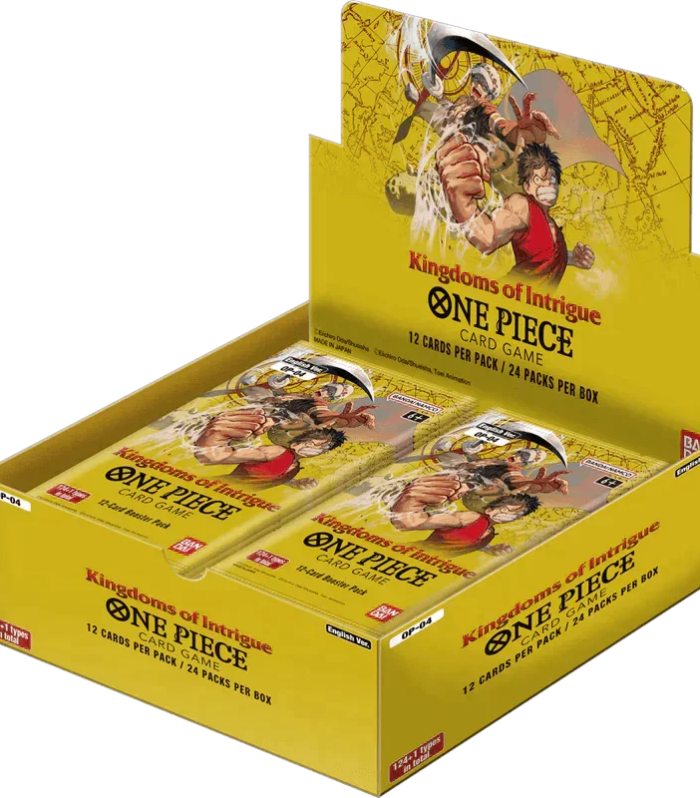 One Piece TCG - Kingdoms Of Intrigue (OP-04) - Booster Box (24x Pack)