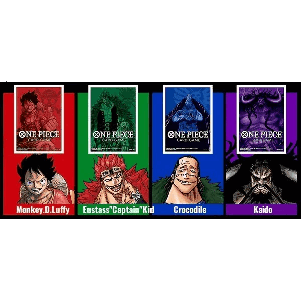 one-piece-tcg-official-sleeves-version-1-2022-assorted-the-card-vault-1 One Piece TCG - Official Sleeves - Version 1 (2022) (Assorted)