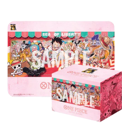 One Piece TCG - Playmat and Card Case Set - 25th Edition