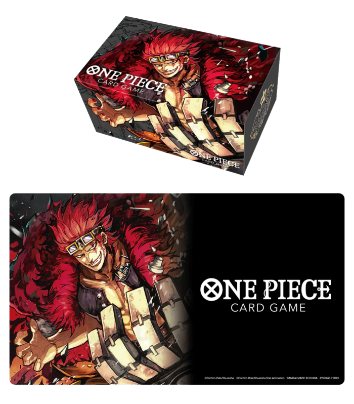 One Piece TCG - Playmat and Storage Box Set - Eustass "Captain" Kid