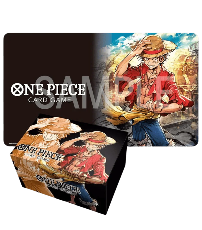 One Piece TCG - Playmat and Storage Box Set - Monkey D. Luffy
