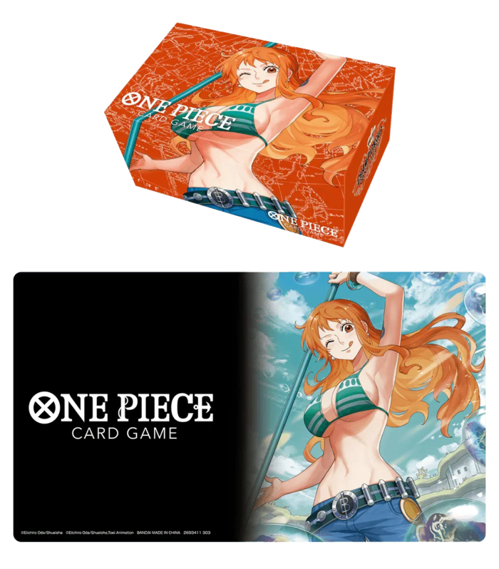 One Piece TCG - Playmat and Storage Box Set - Nami