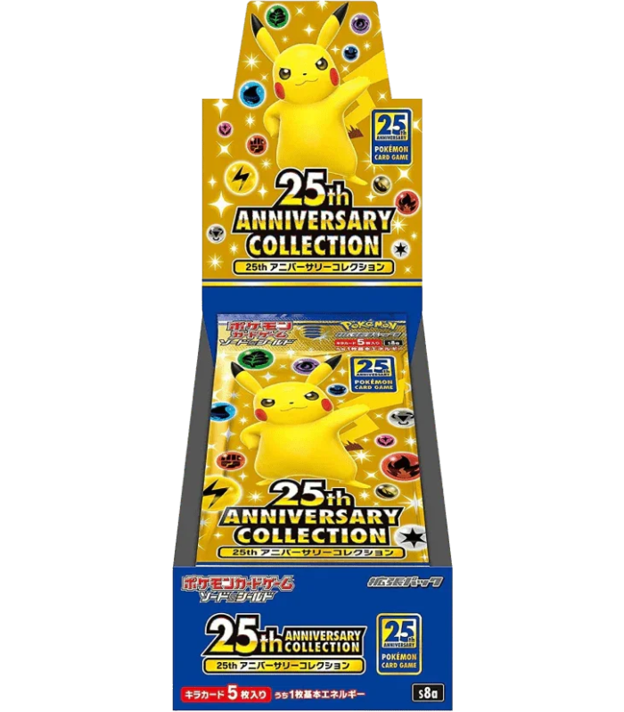 Pokemon TCG - Sword & Shield - 25th Anniversary Collection (S8a) - Booster Box (Japanese)