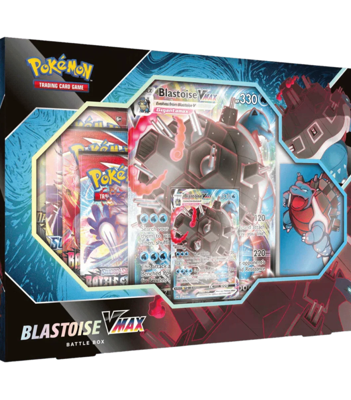 Pokemon TCG - Sword & Shield - Blastoise VMAX Battle Box