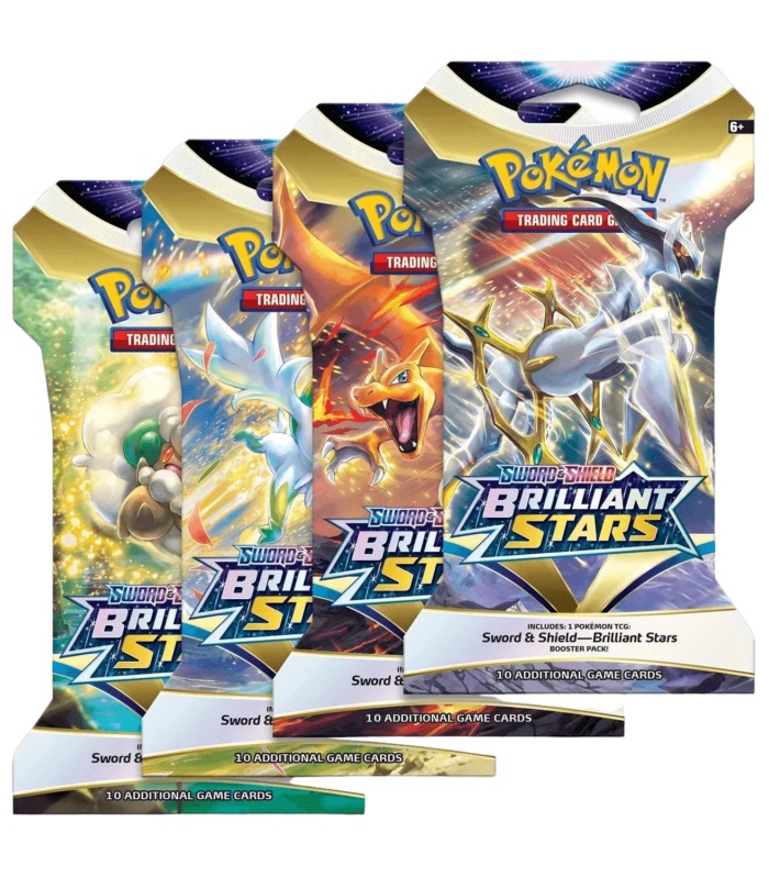 Pokemon TCG - Sword & Shield - Brilliant Stars - Sleeved Booster Pack