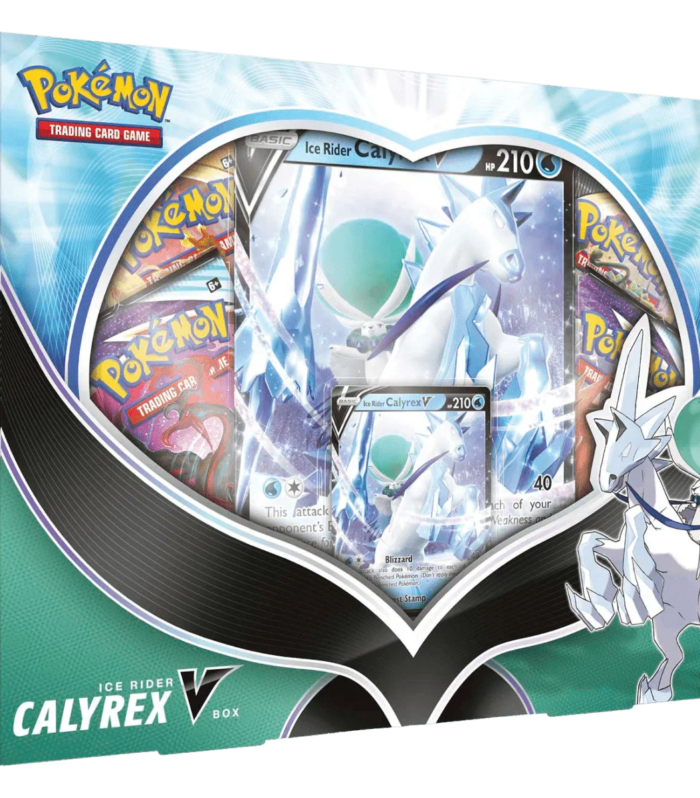 Pokemon TCG - Sword & Shield - Calyrex V Collection Box - Ice Rider