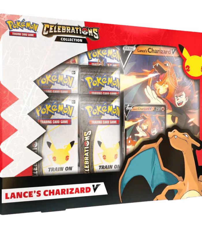 Pokemon TCG - Sword & Shield - Celebrations - Lance's Charizard Collection Box