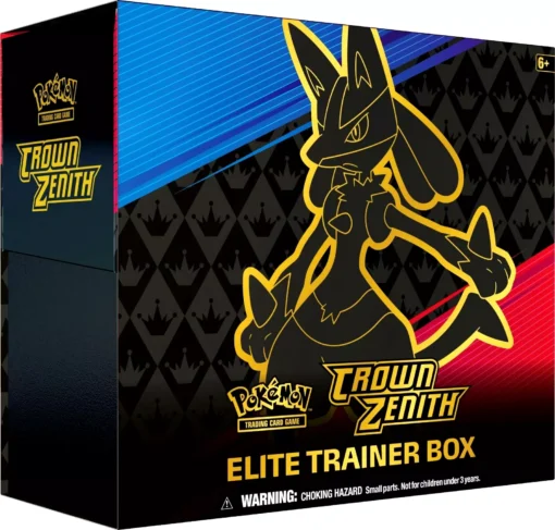 Pokémon TCG Crown Zenith Elite Trainer Box – Factory Sealed (Case)
