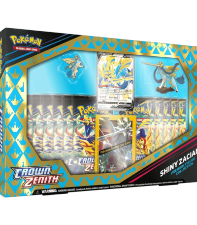 Pokemon TCG - Sword & Shield - Crown Zenith - Premium Figure Collection - Zacian V