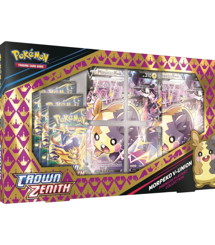 Pokemon TCG - Sword & Shield - Crown Zenith - Premium Playmat Collection - Morpeko V-UNION