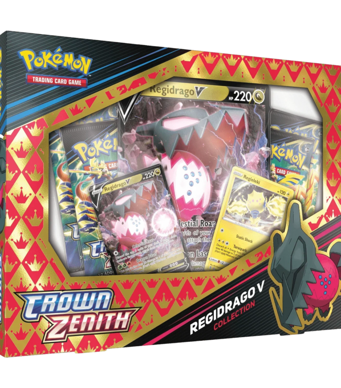 Pokemon TCG - Sword & Shield - Crown Zenith - Regidrago V Collection Box