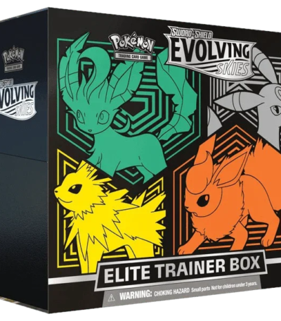 Pokemon TCG - Sword & Shield - Evolving Skies - Elite Trainer Box (Leafeon, Umbreon, Jolteon, Flareon)