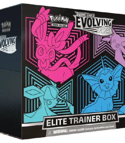 Pokemon TCG - Sword & Shield - Evolving Skies - Elite Trainer Box (Sylveon, Espeon, Glaceon, Vaporeon)