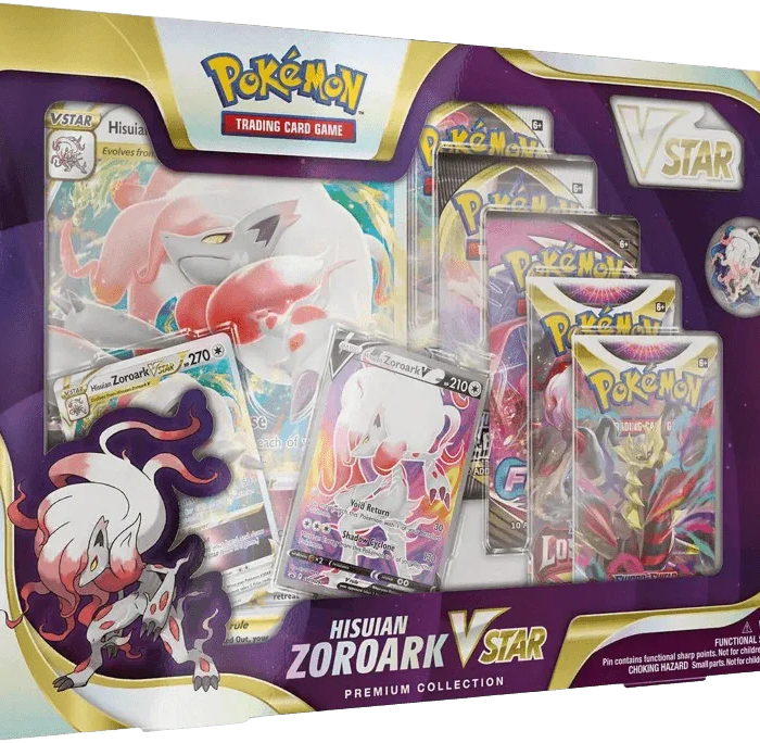 Pokemon TCG - Sword & Shield - Hisuian Zoroark VSTAR Premium Collection Box