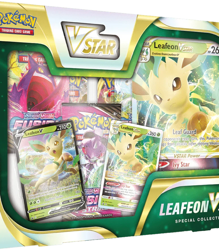 Pokemon TCG - Sword & Shield - Leafeon VSTAR Special Collection Box